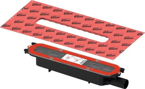 TECEdrainprofile trapp, "flat", DN40 külgühend.