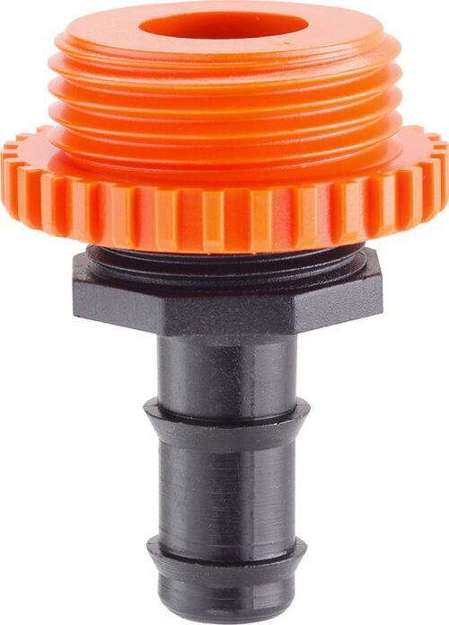 Claber tilksüsteemi adapter 1/2" toru ühend. 3/4"-1" keermega