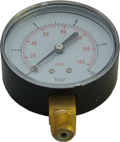 Manomeeter 0-16bar altühendus 1/2"vk Ø100mm