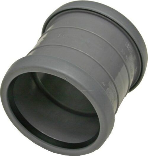 Kaksikmuhv 32mm x 32mm PP-HT valge