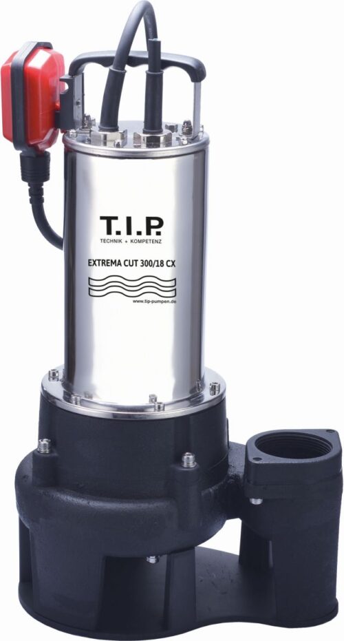 Tühjenduspump fekaalveele T.I.P.Extrema CUT300 18 2kW 230V Nuga