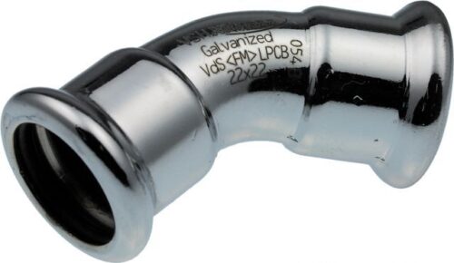 Teraspress põlv 45° 28x28mm