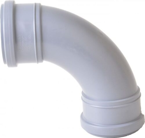 Kaksikmuhvpõlv 50mm - 88° lauge PP-HT valge