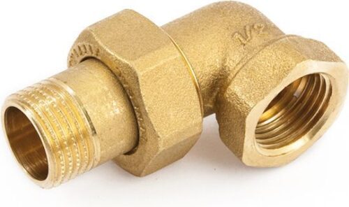 Koonusliitmik põlv GF svk 1/2" messing