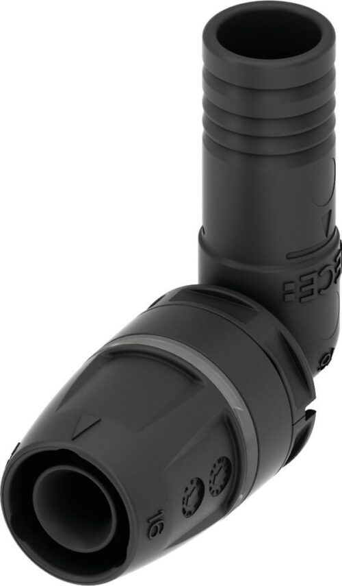 Põlv 16mm x 16mm liitmikku ühendatav TECElogo