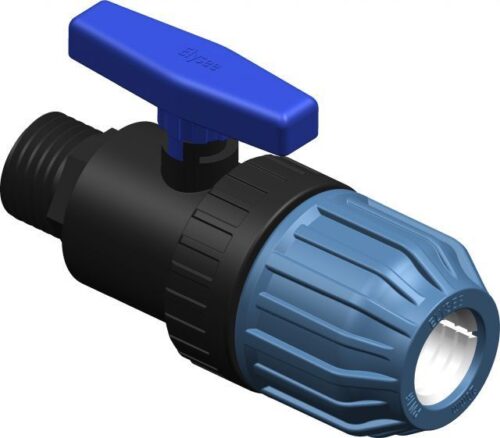 Plastik sulgventiil 20x1/2"vk PEM PN10 Elysee