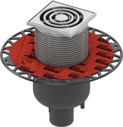 Trapikomplekt TECEdrainpoint S 130, vertikaalne DN50 Seal