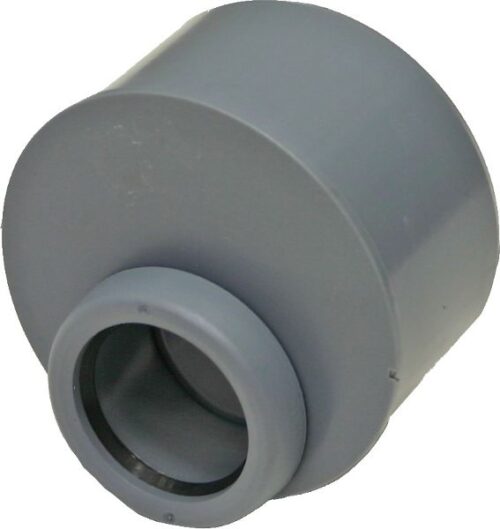 Eksentrik 50mm x 40mm lühike muhvile PP-HT valge