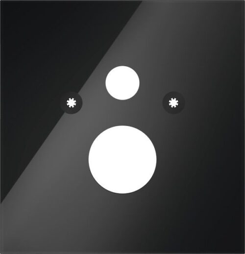 TECElux klaaspaneel WC-potile must klaas