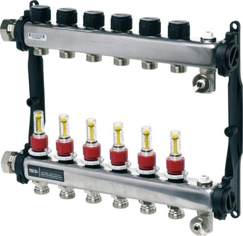 Põrandakütte kollektor TECE SLQ S-HKV 1"x3/4"vk-7