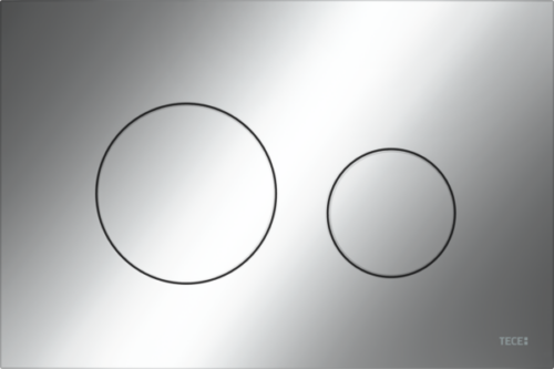 TECEloop plastist loputusnupp,2-süsteemne läikivkroom