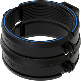 Master 3+ mürasummutav topeltklamber 110mm must