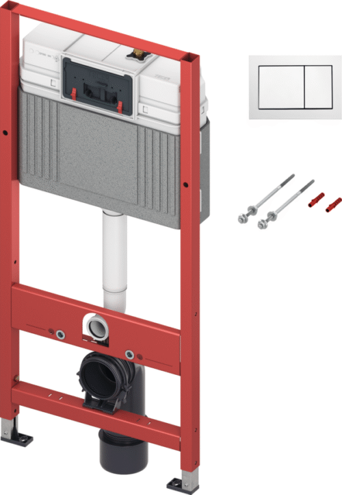 TECEbase WC-kmpl Base-paagiga, TECEbase valge nupp