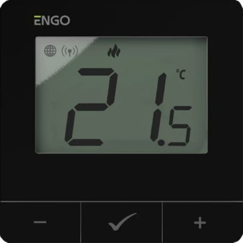 Ruumitermostaat E25 must 230V ZigBee ENGO