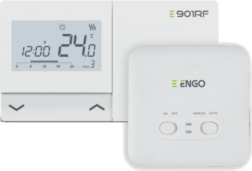 Juhtmevaba ruumitermostaat ENGO Smart RF E901RF