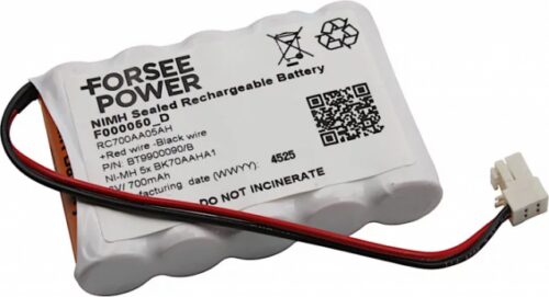 Akuplokk Duralis 6 V 700mA (030994)