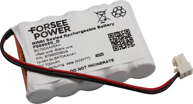 Akuplokk Duralis 6 V 700mA (030994)