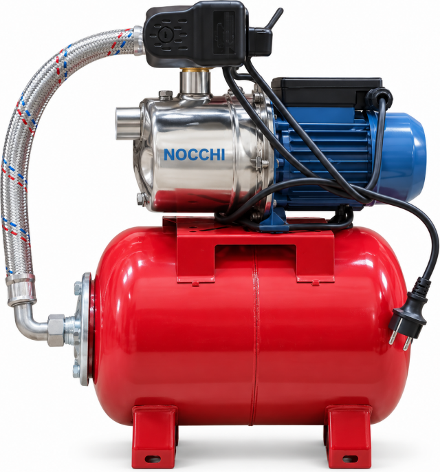 Veeautomaat Nocchi JetInox 60-46M-24H 0,8kW