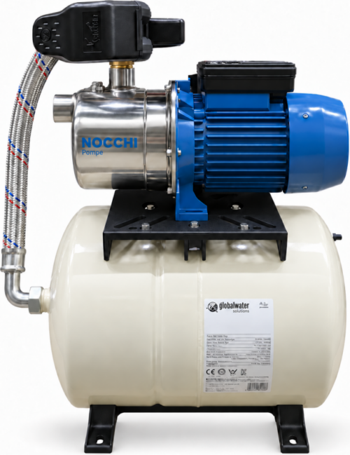 Veeautomaat Nocchi JetInox 60-46M-PWB-24H 0,8kW